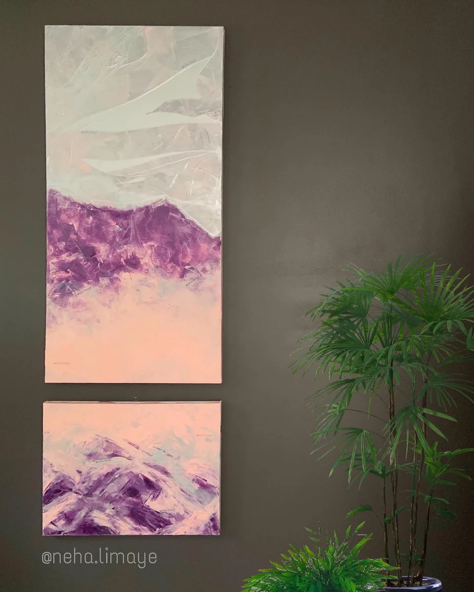 Beyond, a painting by Neha