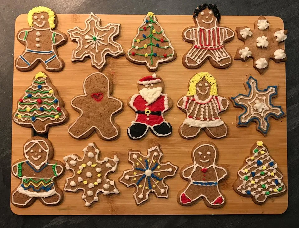 Treats for Santa and us... #gingerbreadcookies #christmasbaking #christmas2017…, 1 of 1