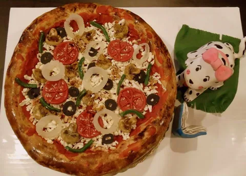 Is that pizza? Is it Cake? What does the dog say??? It’s Cake!!! Yay!, 1 of 1