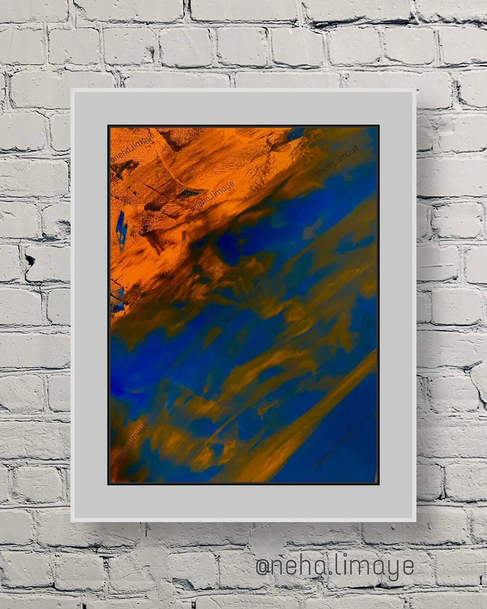 The beacon, a painting by Neha