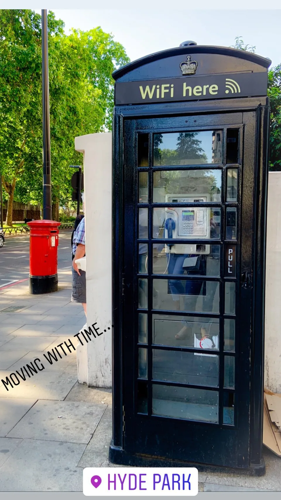 MOVING WITH TIME...