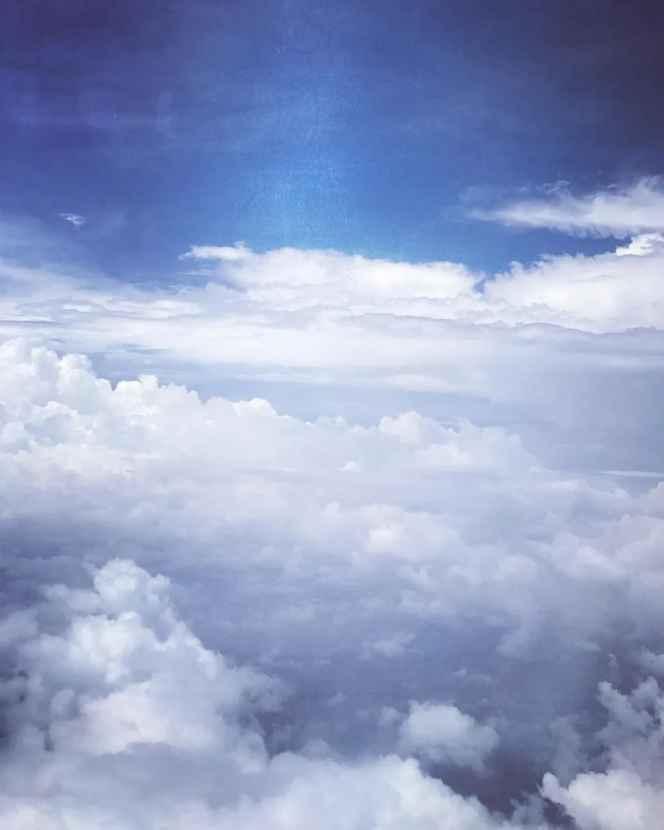 Up... minus the balloons! #clouds #blueskies #dreamland #beautiful…, 1 of 1