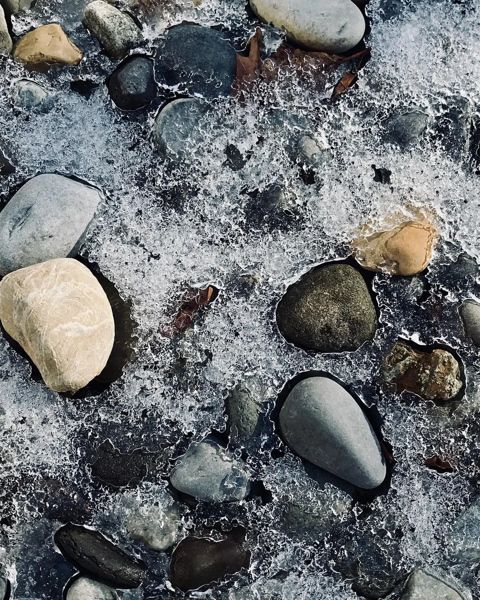 What’s a little rocky icy path gonna do to you?, 1 of 1