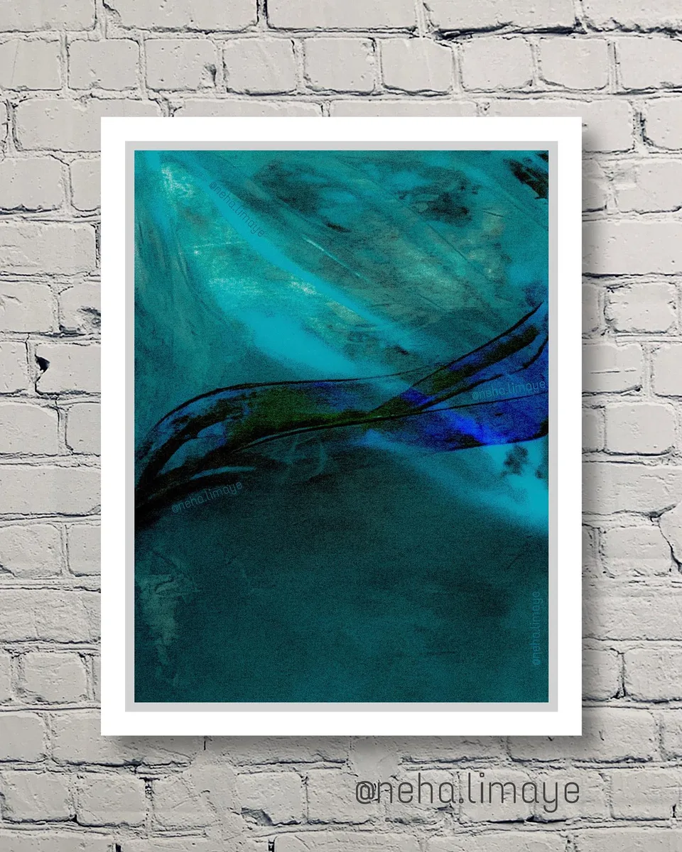 The tide of…, a painting by Neha