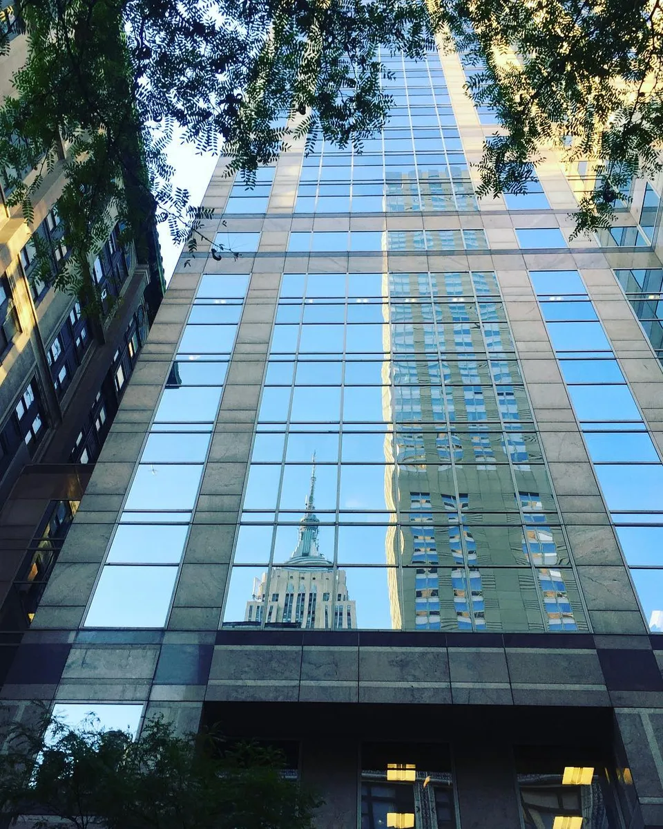 Unassuming reflections #empirestatebuilding #nyc #newyork…, 1 of 1