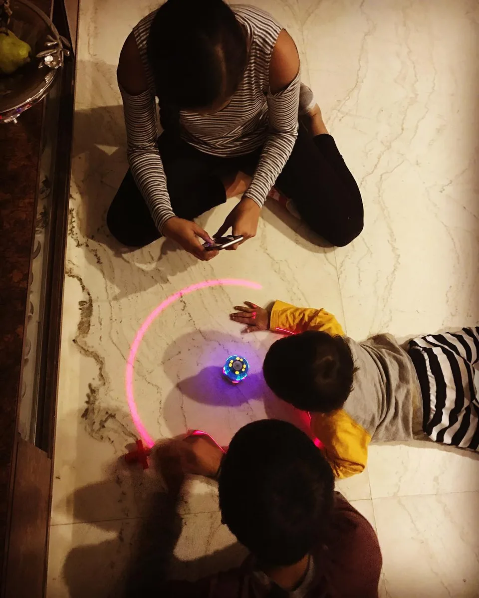 If we put our heads together, we can light up the world! #cousins #generations…, 1 of 1
