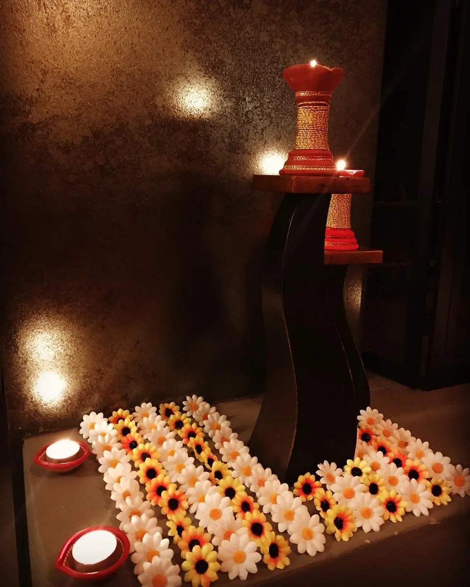Fragrant #flowers and warming #diyas of #diwali bring #memories of #childhood…, 1 of 1