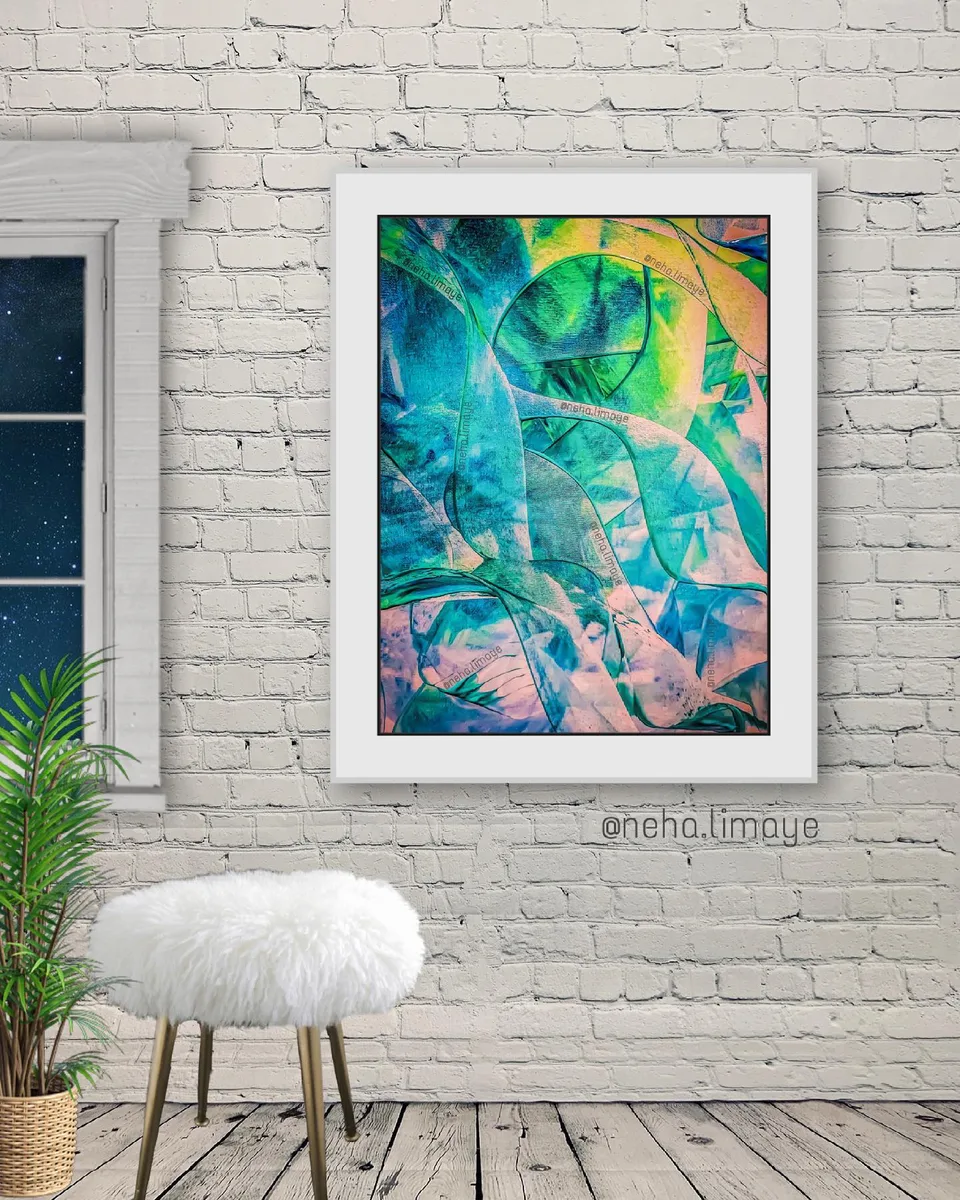 The Waltzing Drift, a painting by Neha