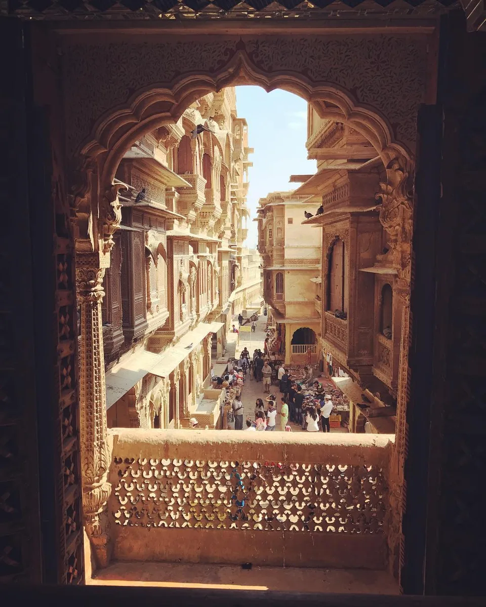 Where the artists live... #patwonkihaveli #jaisalmer #rangeelorajasthan…, 1 of 1