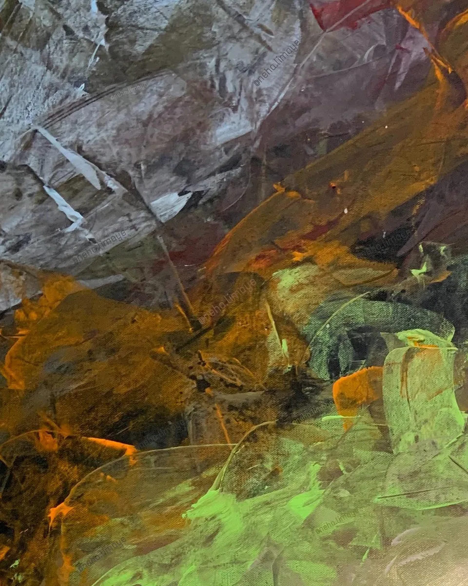 Transcending, a painting by Neha