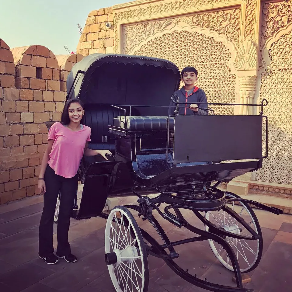 Back in period times... #buggyride #jaisalmer #rangeelorajasthan #traveldiaries, 1 of 1