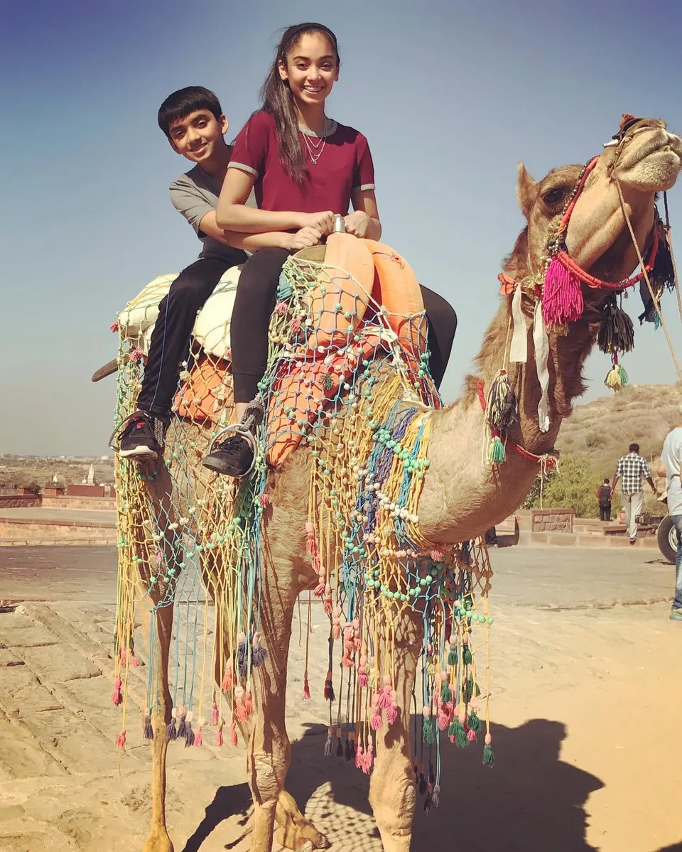 Mehrangarh ki sawaari le chaali mhaane... #jodhpur #mehrangarh #camelride…, 1 of 1