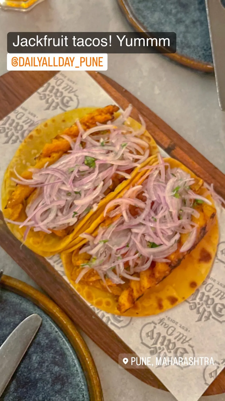 Jackfruit tacos! Yummm