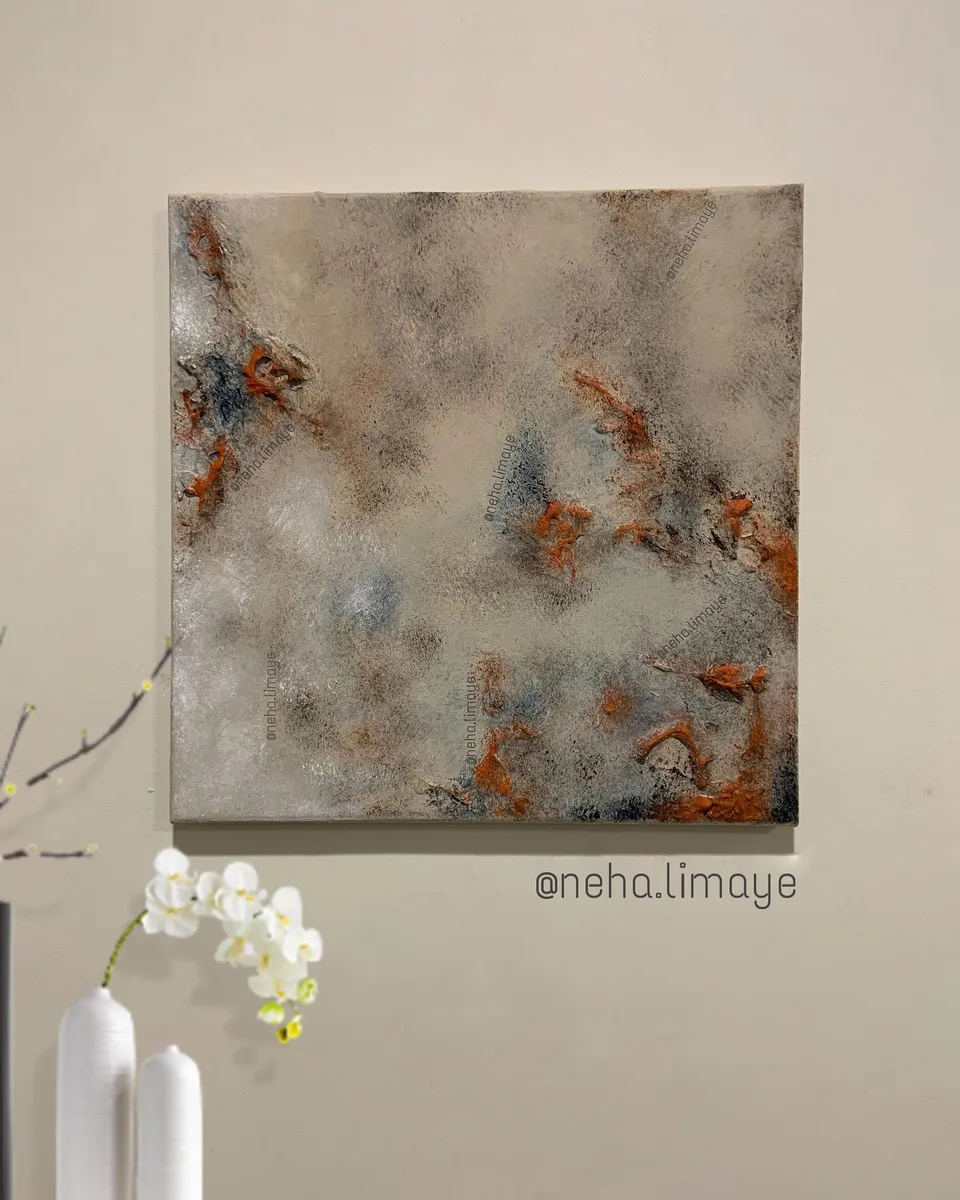 Bhoomi Trilogy: Fire, a painting by Neha