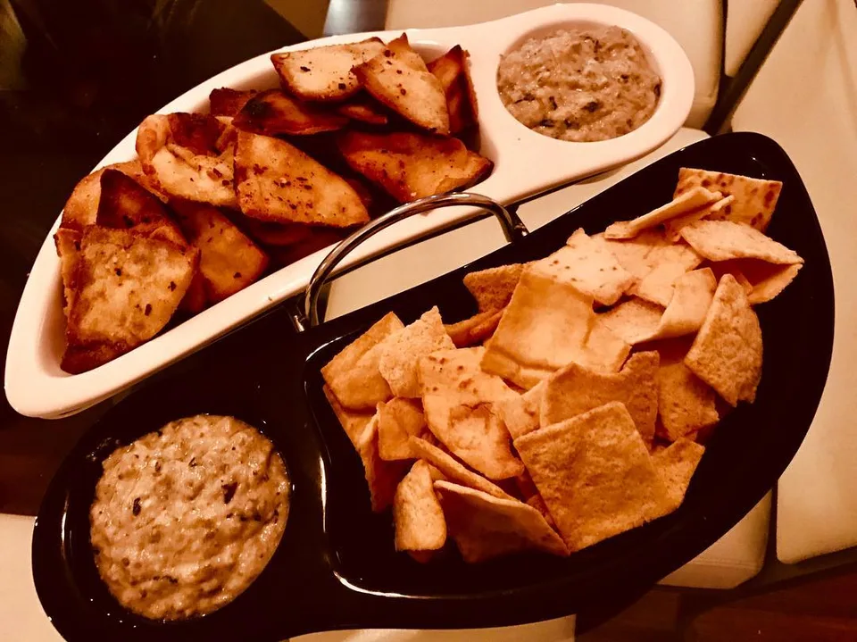 #Eggplant #dip to my #chip., 1 of 1