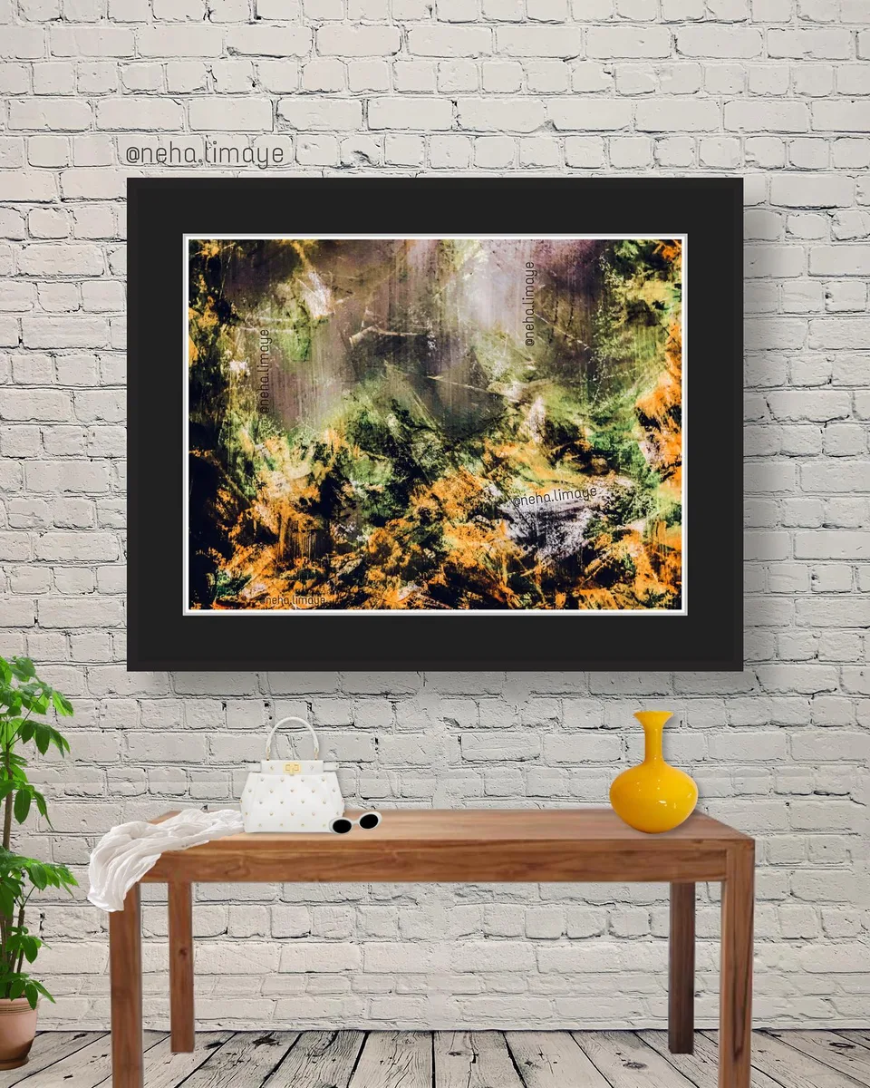 A promise by faith, a painting by Neha