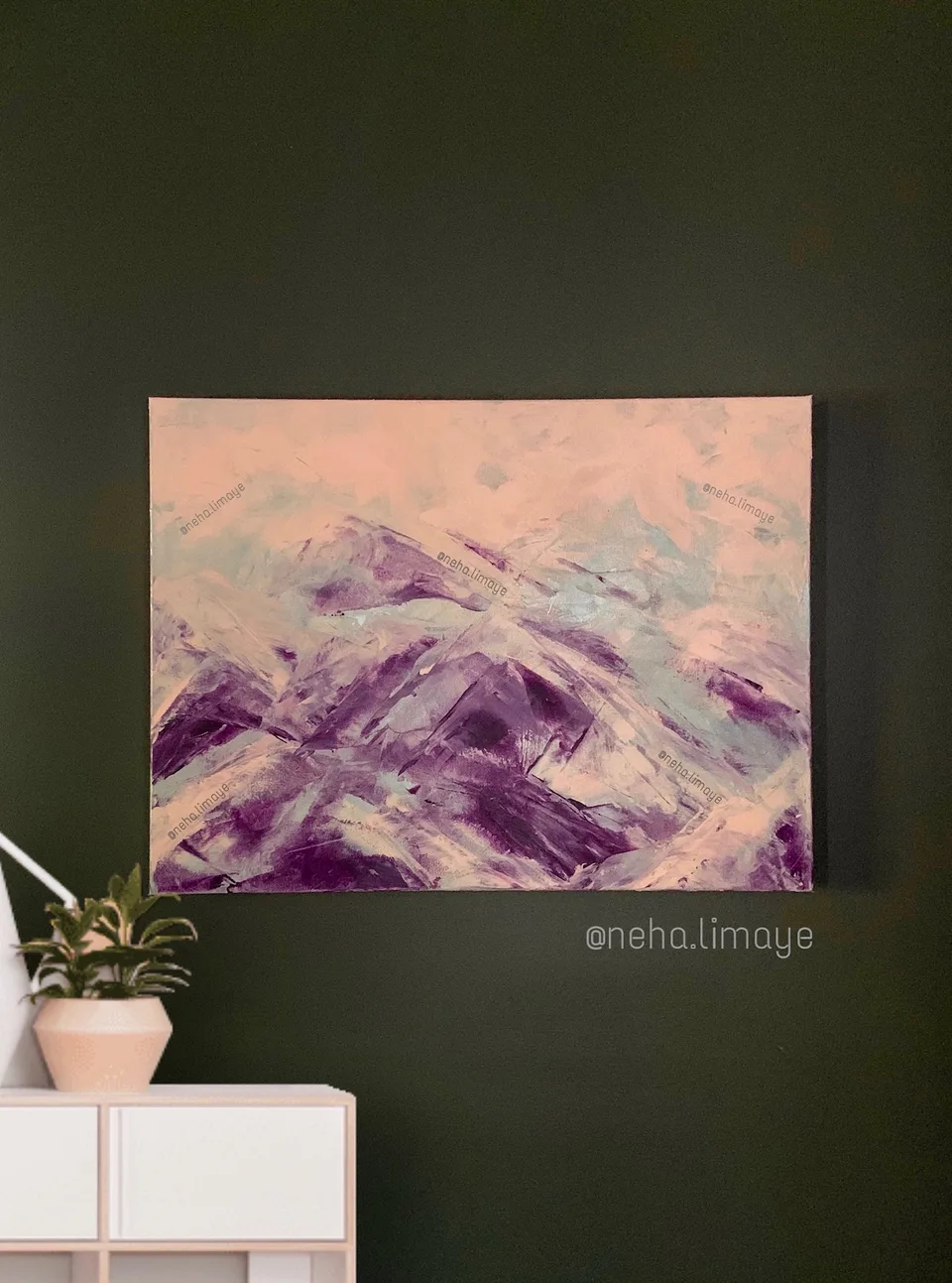 Beyond, a painting by Neha