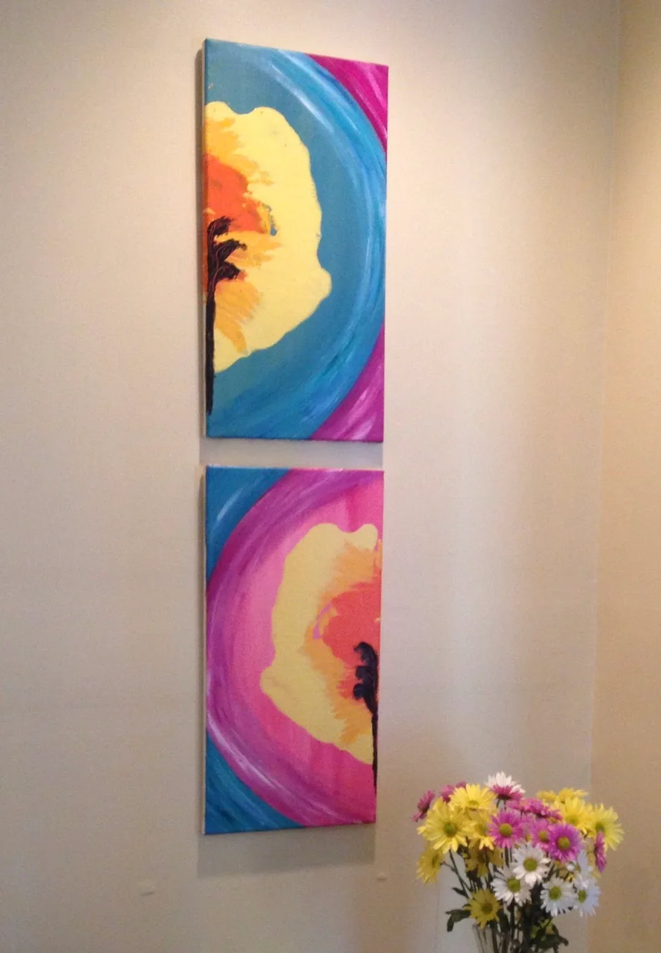 Yin & Yang, a painting by Neha