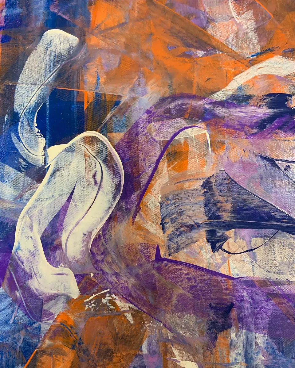 Emotions, Part 1, a painting by Neha