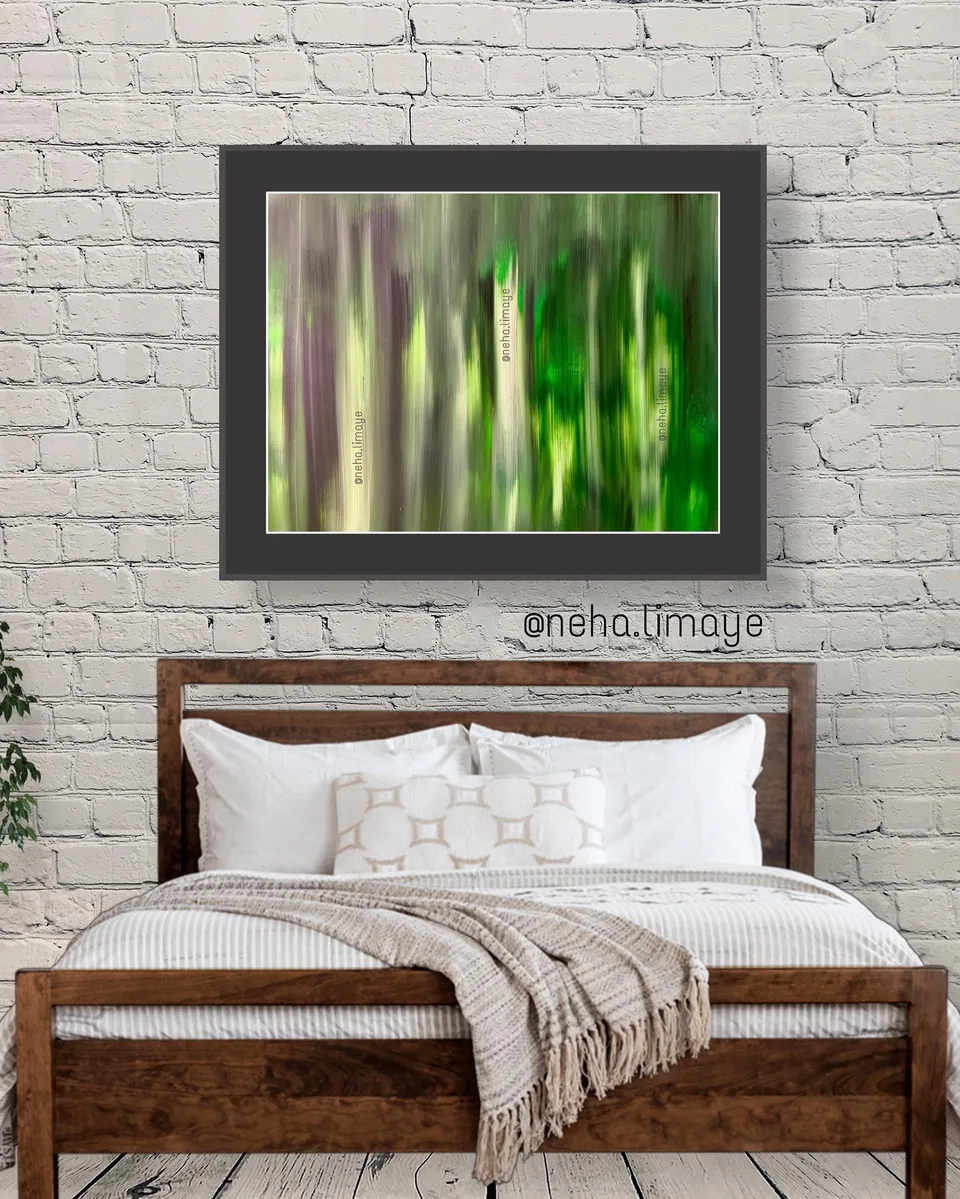 The unseen mirage, a painting by Neha