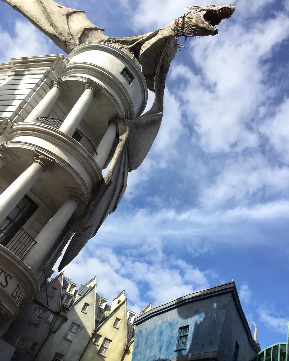 Throw some fire, dragon! #harrypotterworld #universalstudios…, 1 of 1