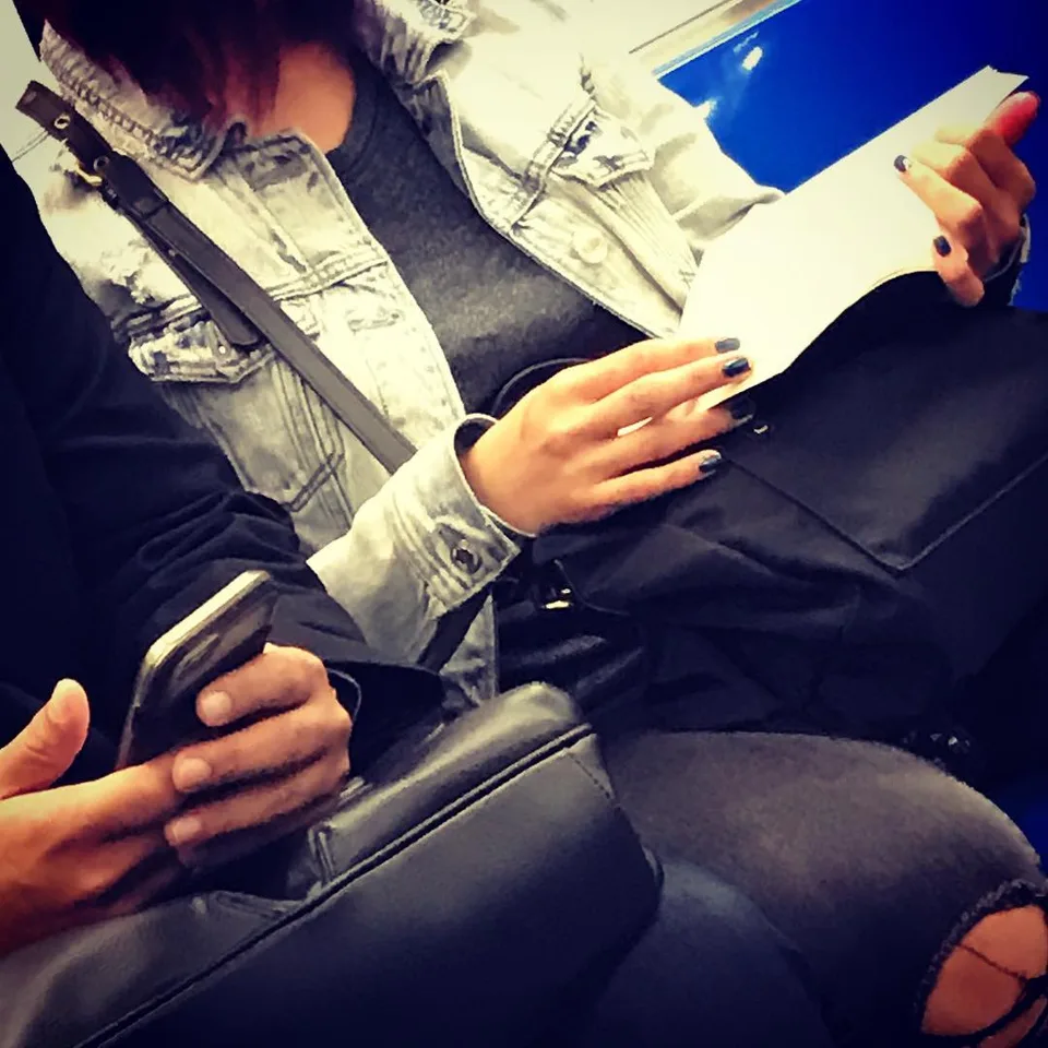 The train diaries... #commuters #commute #yougottadoit #work #makethemost…, 1 of 1