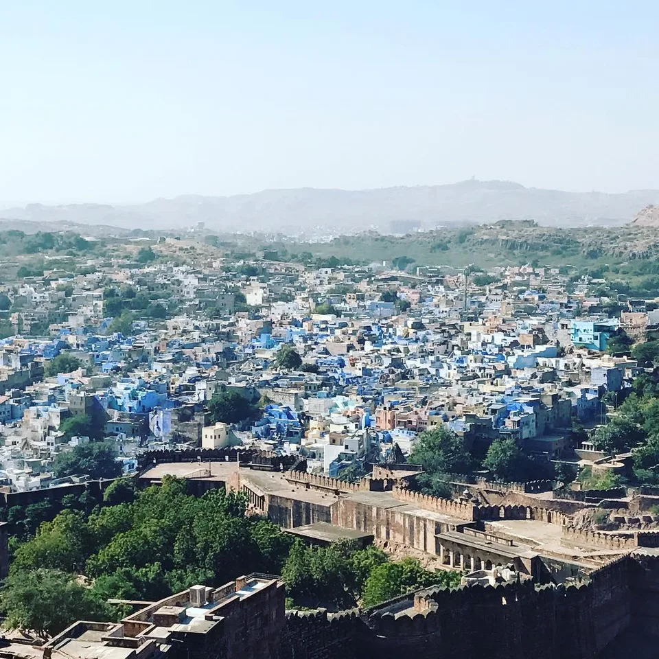 As dreams grew so did the city beyond it's fort walls... #bluecity #jodhpur…, 1 of 1