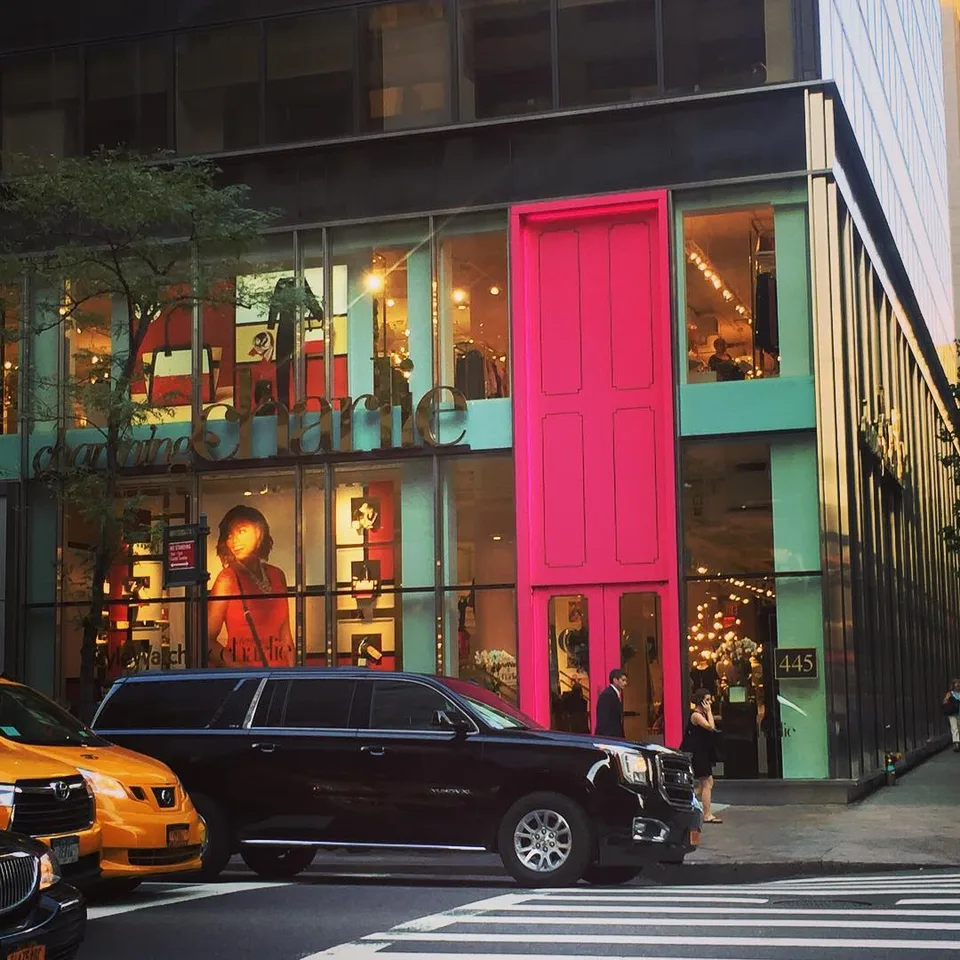 #hotpink makes everything better. Even #doors, 1 of 1