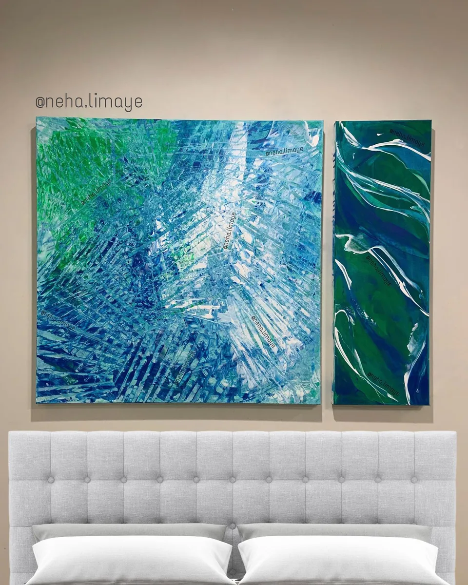 Imperfectly Perfect, a painting by Neha