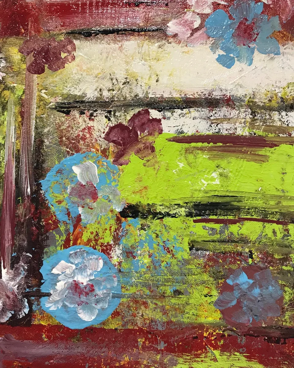 Rustic dreams, a painting by Neha