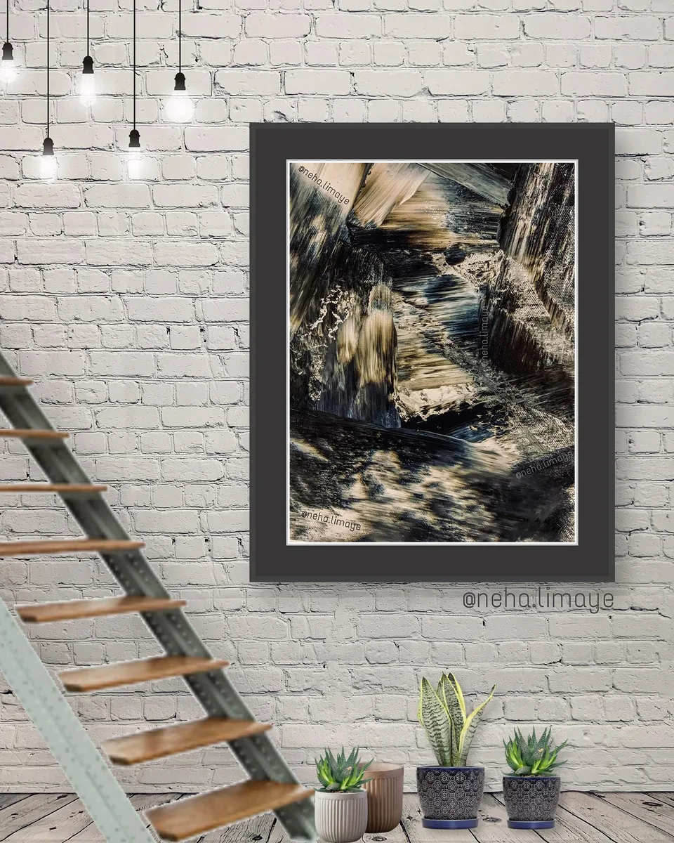 Glacial warmth, a painting by Neha