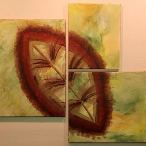 Connecting life... #nehalimaye #anexpressionist #originalart #art #painting…, a painting by Neha