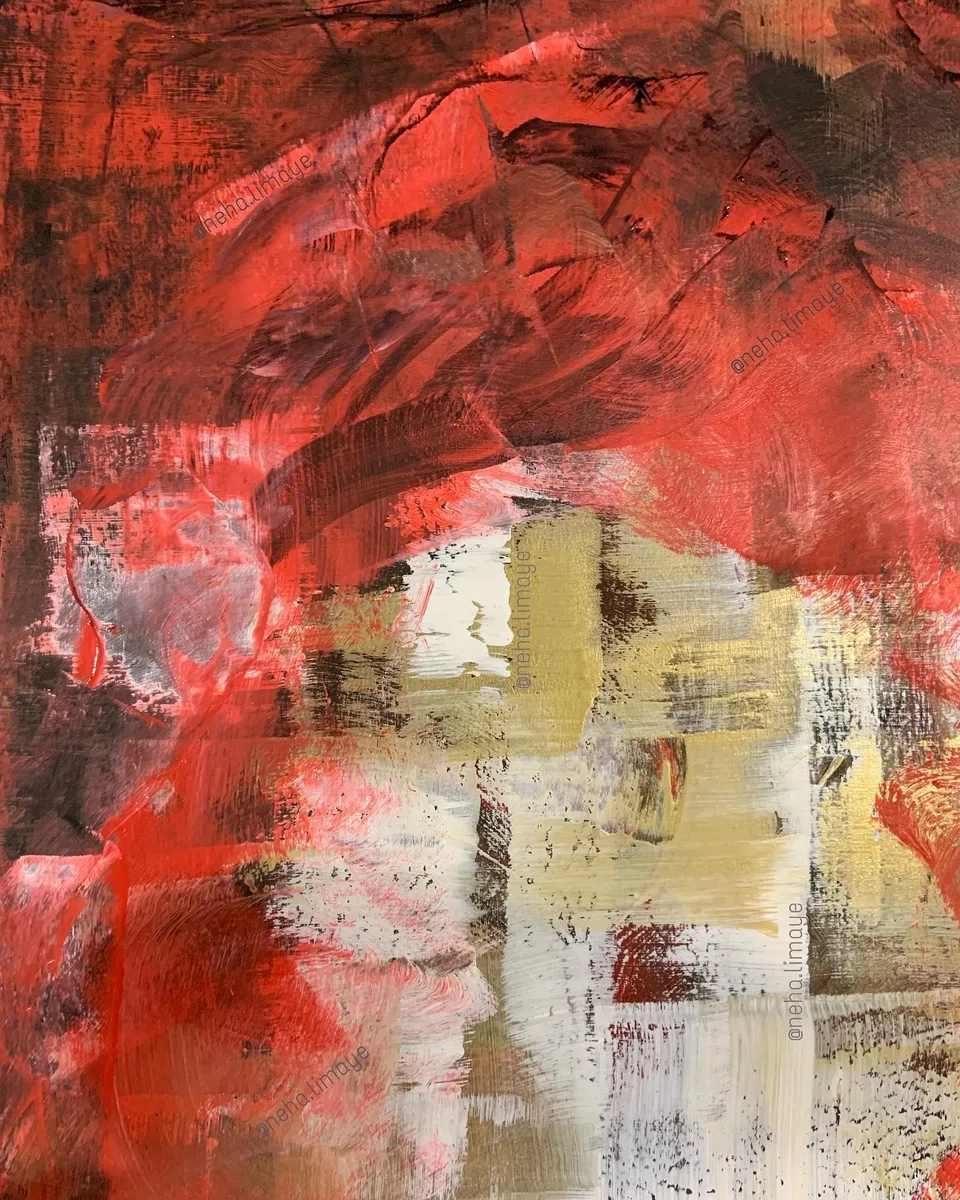 It’s all in the mind, a painting by Neha