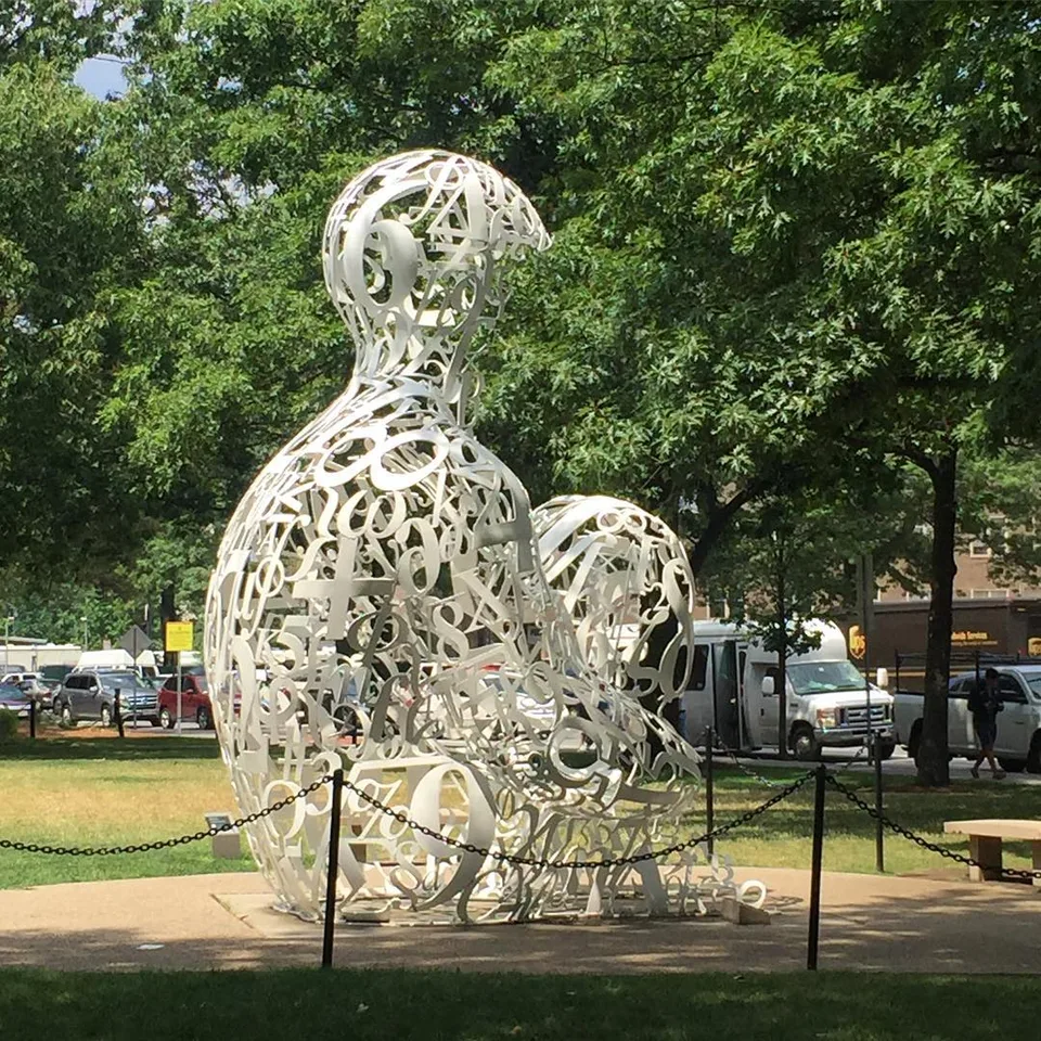 Respect innovation #alchemist #sculpture #plensa #mit #cambridge #summer2016, 1 of 1