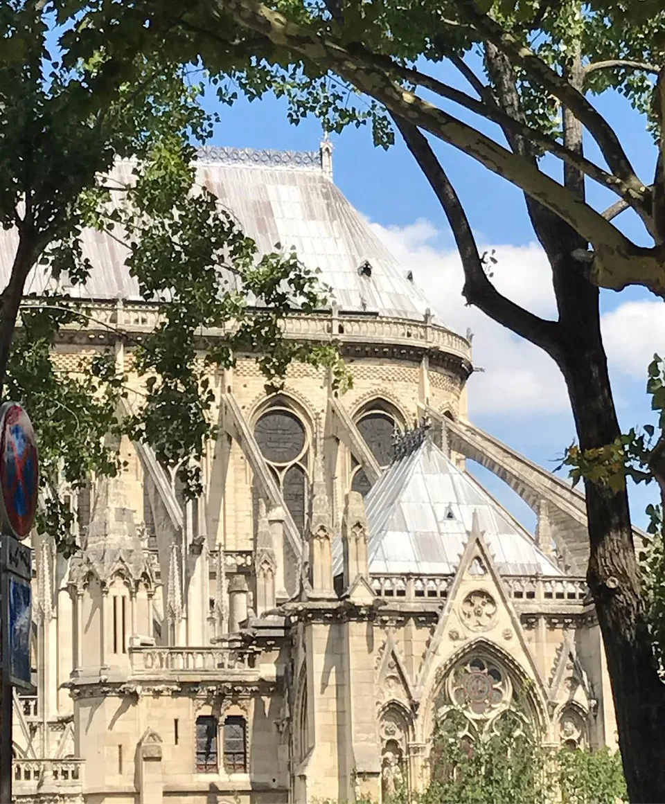 A prayer for humanity... #postcardsfromparis #paris #notredame #cathedral…, 1 of 1