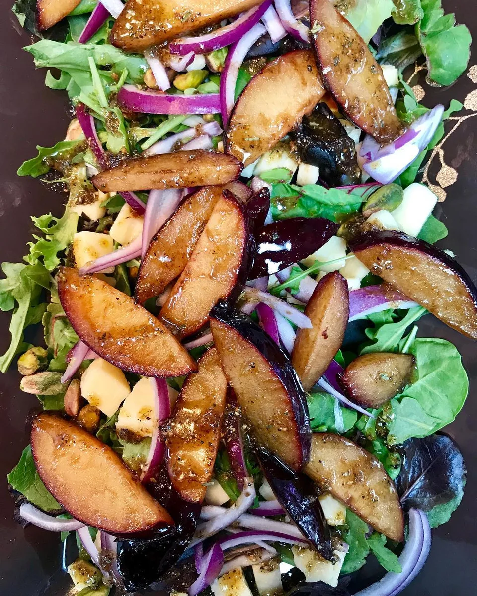 Plum-metting for salad!, 1 of 1