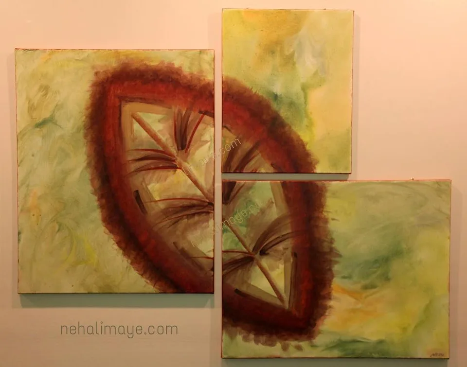 Connecting life..., a painting by Neha