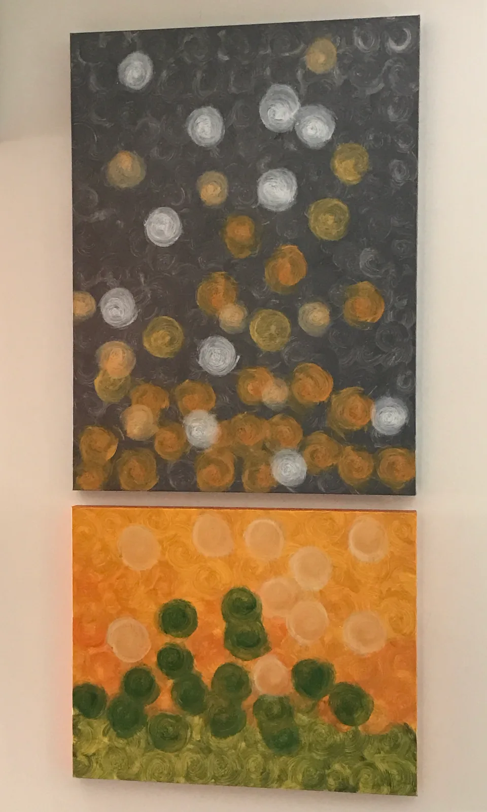Drifting autumn, a painting by Neha