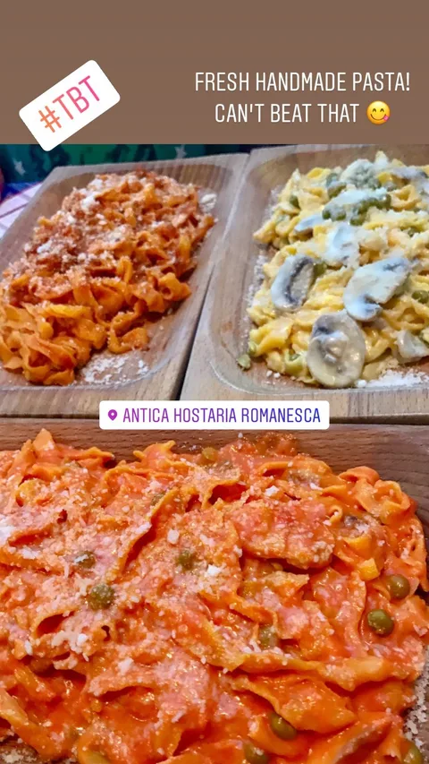 FRESH HANDMADE PASTA!
CAN’T BEAT THAT 😋