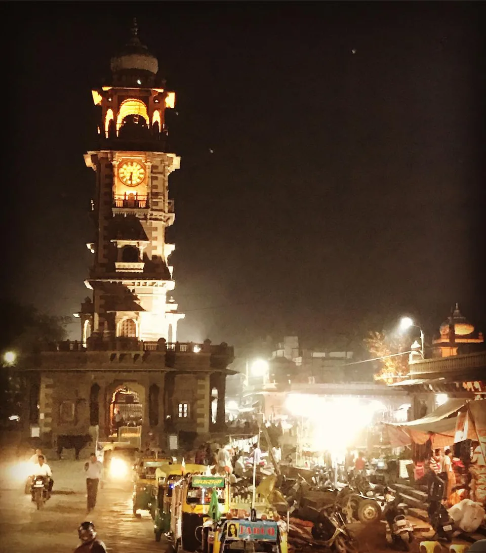 Time, the only constant... #ghantaghar #streetmarket #tuktuk #jodhpur…, 1 of 1