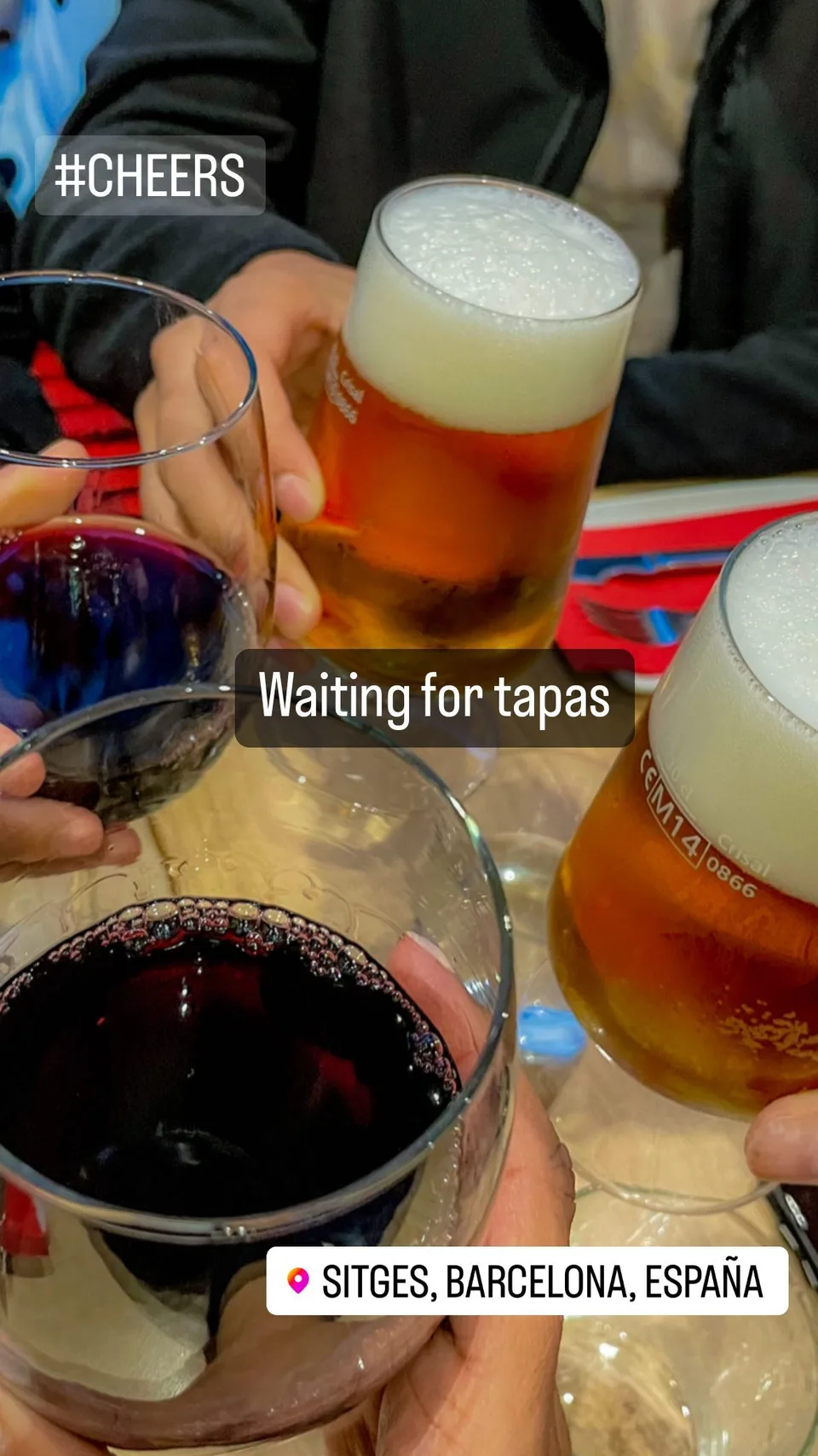 Waiting for tapas