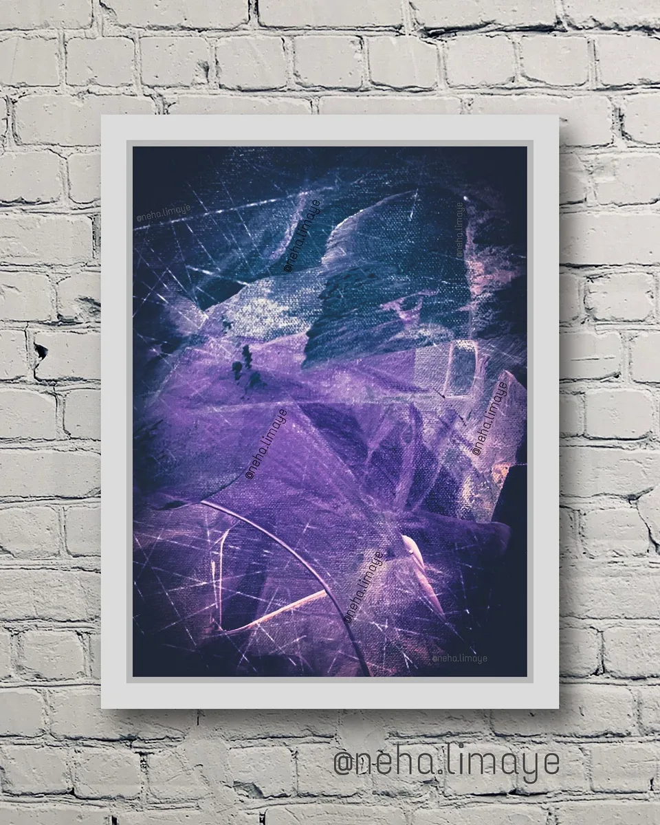 Wishful aura, a painting by Neha