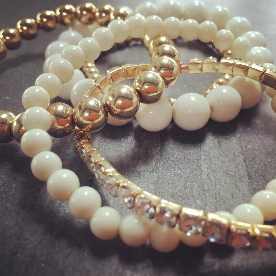 #pearls ... What a girl loves! #jewelry #bracelets #dressup #beads…, 1 of 1