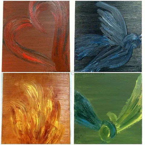 Anchors to living..., a painting by Neha