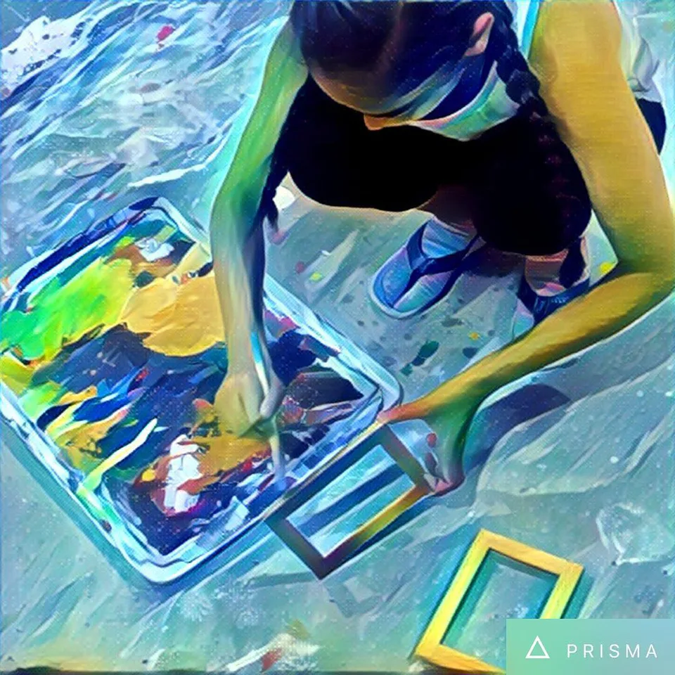 Art at work... #birthdaypresent #siblinglove, 1 of 1