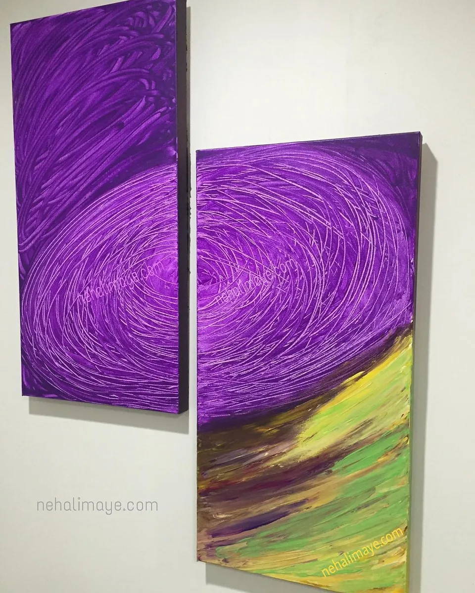 Introspection, a painting by Neha