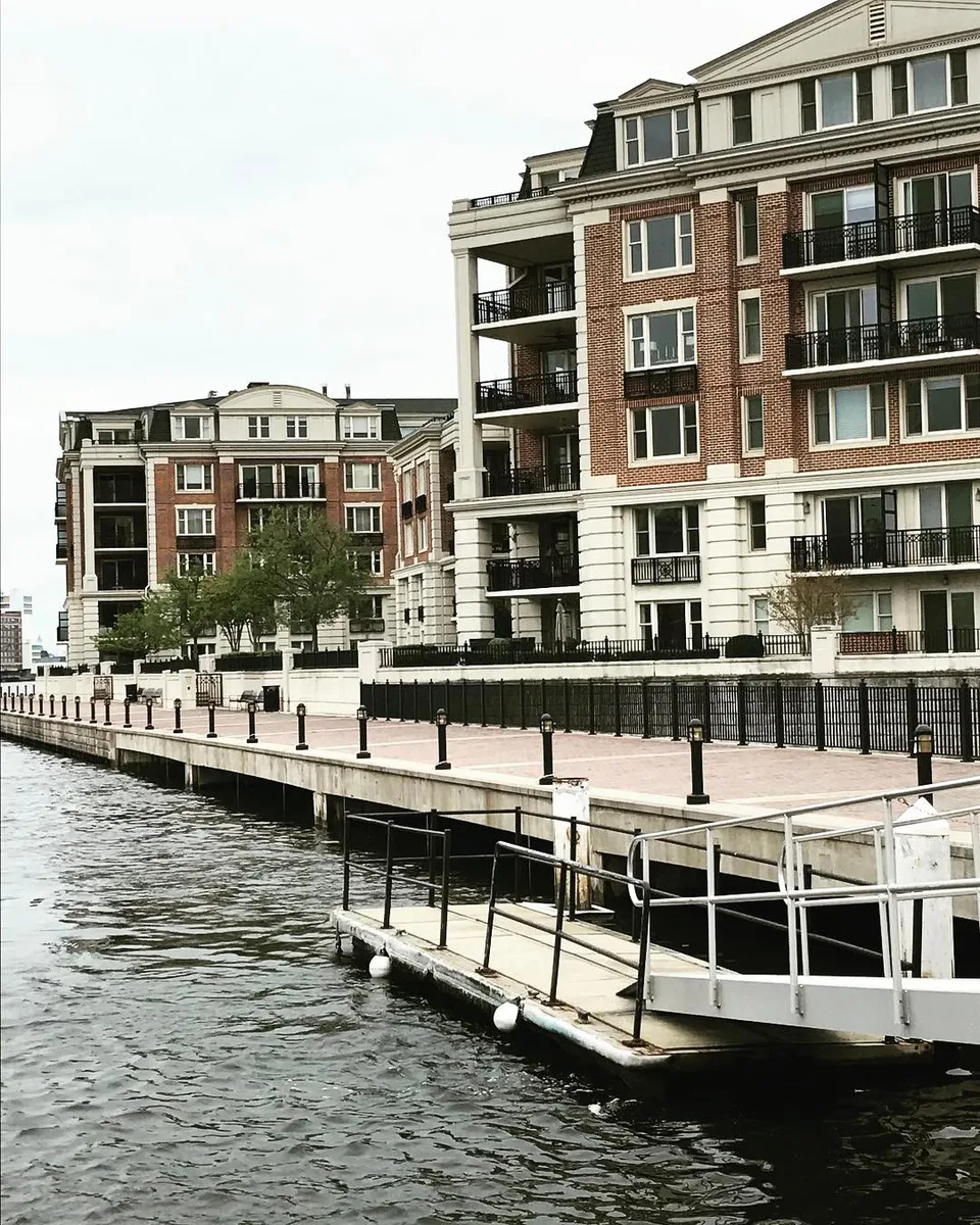 Waterfront living... bliss! #innerharbor #baltimore #serene #peaceful…, 1 of 1
