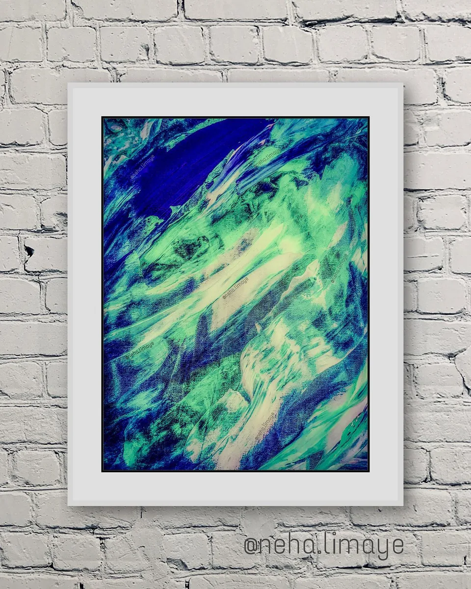 A stormy fable, a painting by Neha
