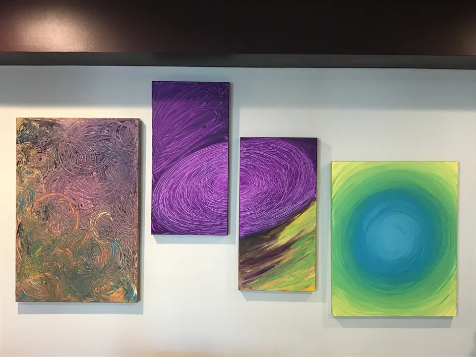Eloquence: A musical journey, a painting by Neha