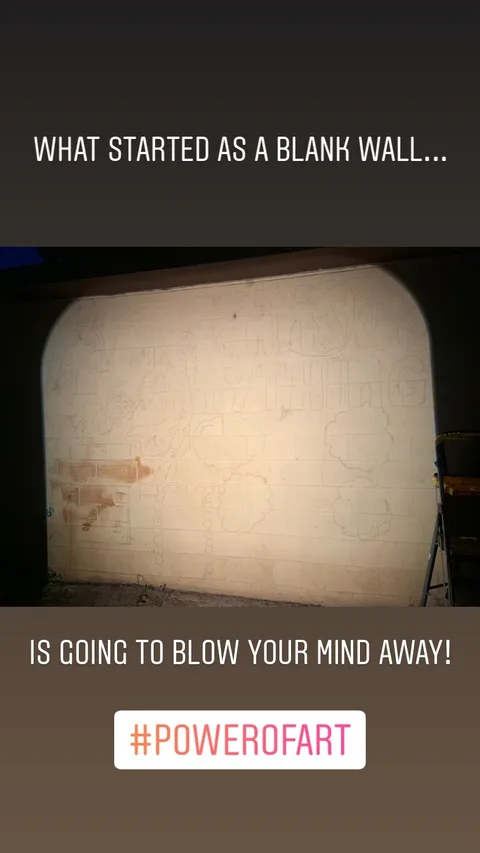 WHAT STARTED AS A BLANK WALL... IS GOING TO BLOW YOUR MIND AWAY!